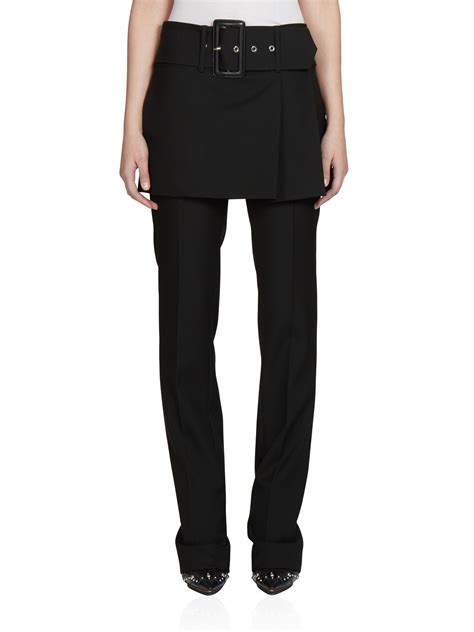 givenchy skirted pants|givenchy pants for women.